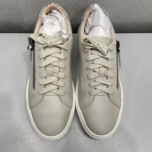 FRANKiE4 Billie Sneakers – Bone / Leopard Spot – Women’s Size 8